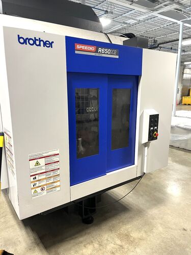 Brother #Speedio-R650X2, vertical machining center, 25.6" X, 15.7" Y, 17.1" Z, 40 automatic tool changer - Image 1