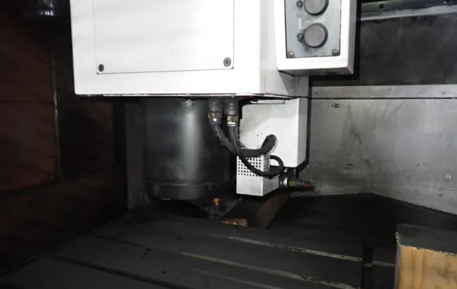 Okuma #Genos-M560-V, CNC vertical machining center, 22" x 51" capacity, OSP-P200M, 2011 - Image 5