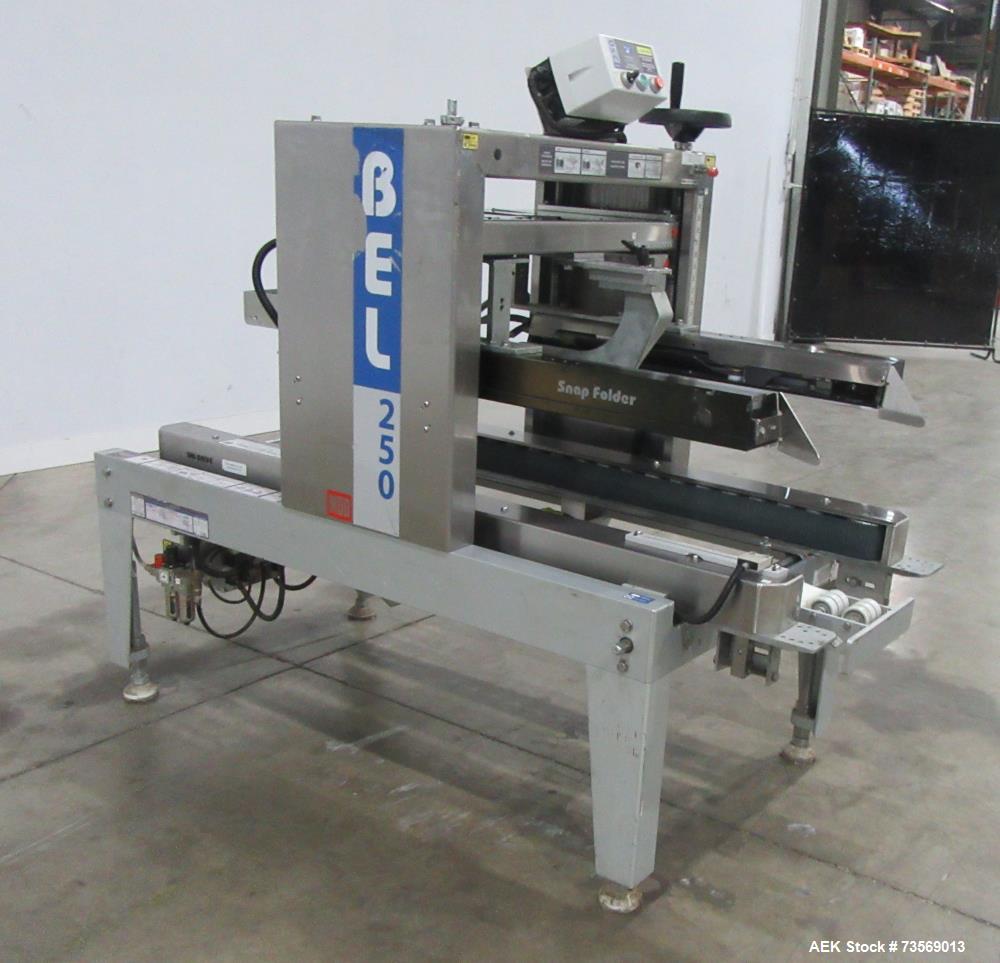 Wexxar #BEL-250, Automatic Top & Bottom Case Sealer, 25 CPM, 22" x 15.5" x 15.5" box - Image 3