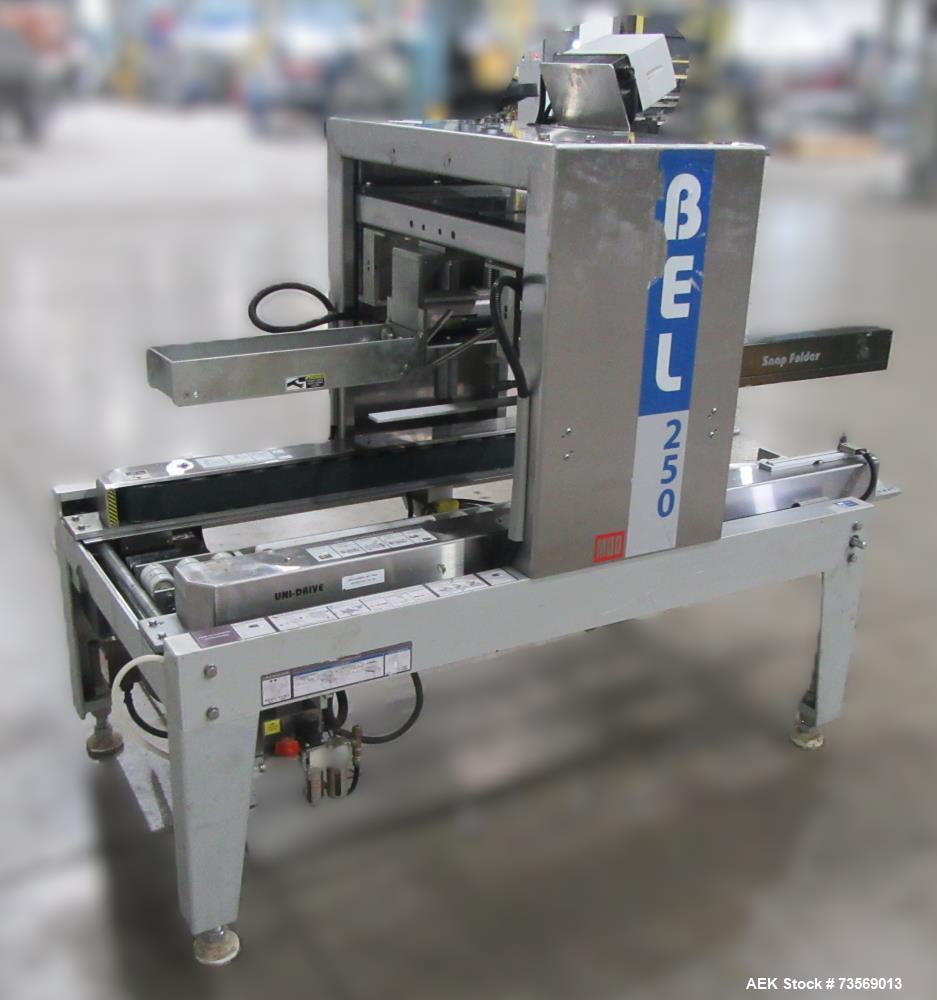 Wexxar #BEL-250, Automatic Top & Bottom Case Sealer, 25 CPM, 22" x 15.5" x 15.5" box - Image 4
