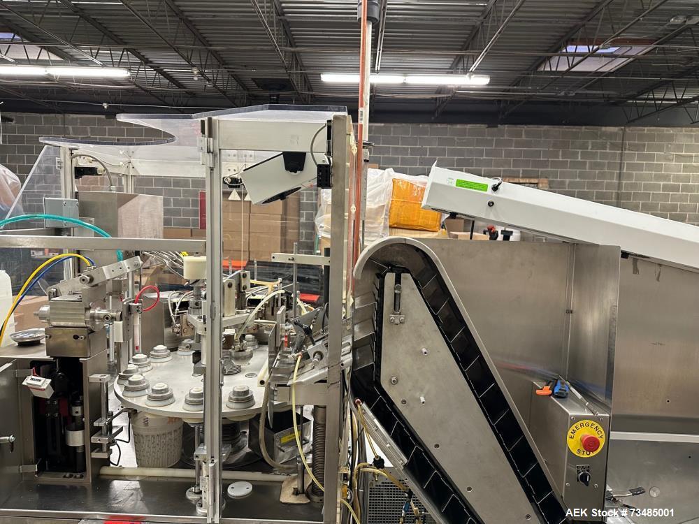 Kalix #KX100, Automatic Tube Filler, 80-100 TPM, Pharma-Ready, 220 V., 3-350cc, change parts - Image 2