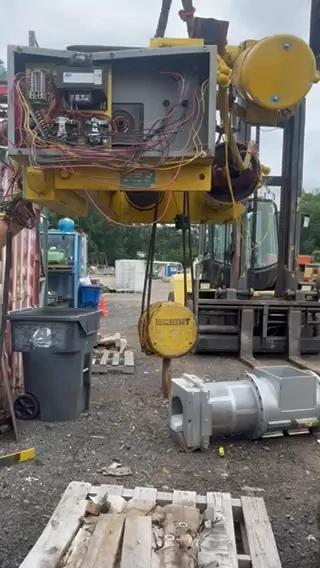 3 Ton, Acco #532-20-10486, Electric Hoist, 36' lift, 15 FPM, 460 Volts - Image 2