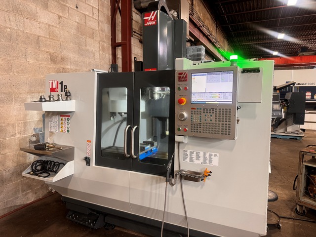 Haas #TM-1P, CNC Vertical Toolroom Mill, 47.8" x 10.5" table, 30" X, 16" Y, 16" Z, 7.5 HP, 6000 RPM, CAT 40 - Image 8
