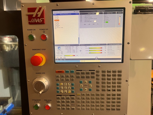 Haas #TM-1P, CNC Vertical Toolroom Mill, 47.8" x 10.5" table, 30" X, 16" Y, 16" Z, 7.5 HP, 6000 RPM, CAT 40 - Image 9