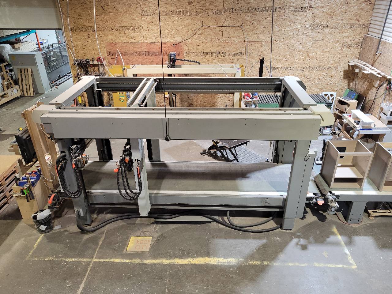 Biesse Comil #Performer-TP, Case Clamp, 6.5-7.5 bar, 460 Volt, 3PH, 2008 - Image 9