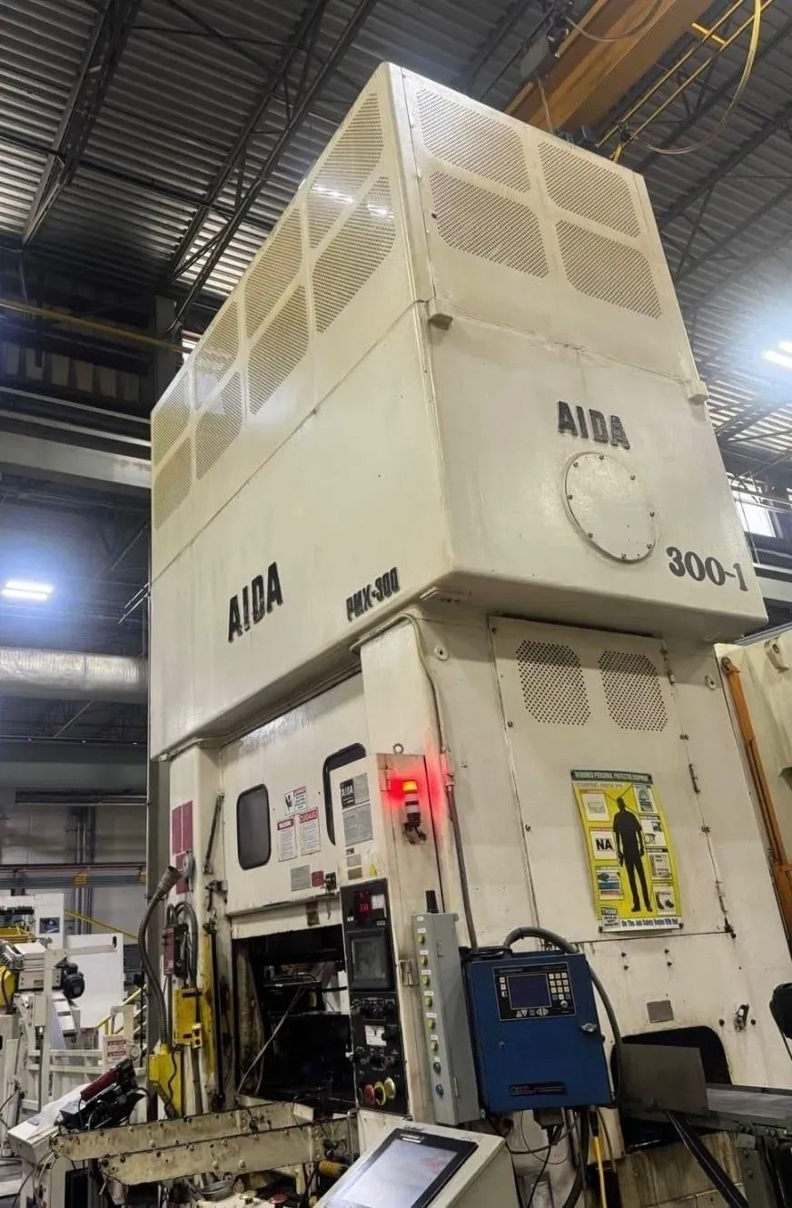 300 Ton, Aida #PMX-L2-300, 72.8" x 40" Die Space, 7.8" Stroke, 40-100 SPM - Image 2