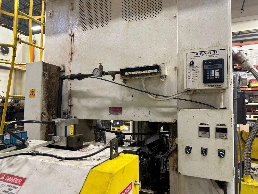 300 Ton, Aida #PMX-L2-300, 72.8" x 40" Die Space, 7.8" Stroke, 40-100 SPM - Image 7