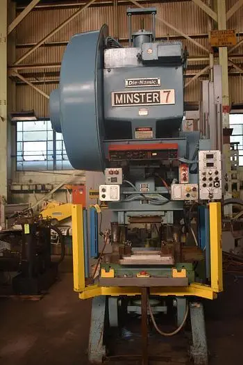 75 Ton, Minster #7-Dienamic, Obi Press, 4" stroke, 90-180 SPM, 36" x 24" bed, 15 HP, 460 V. - Image 1