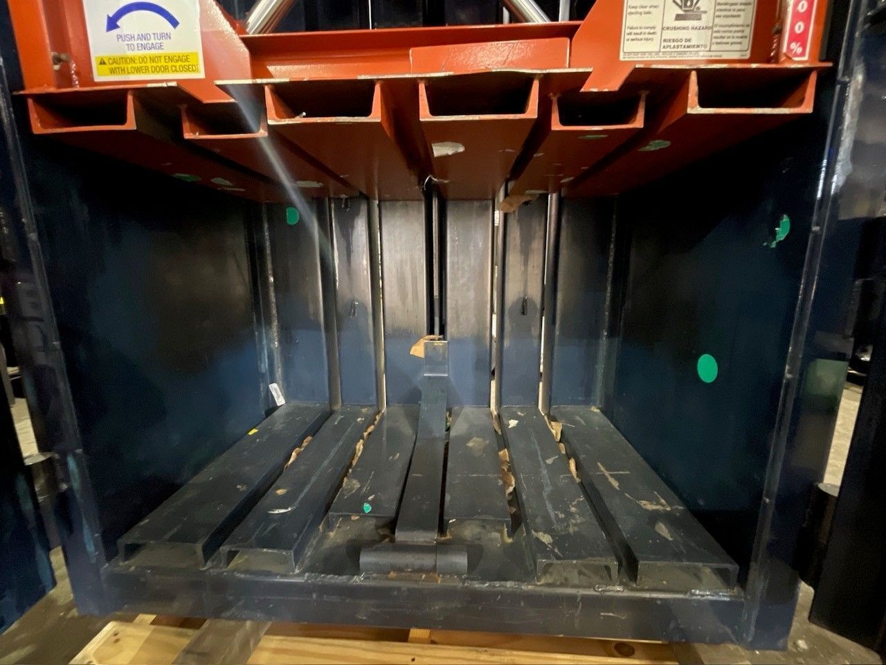 42" width x 30" L x 48" H Cram-A-Lot #VB-42-B, Vertical Baler - Image 6