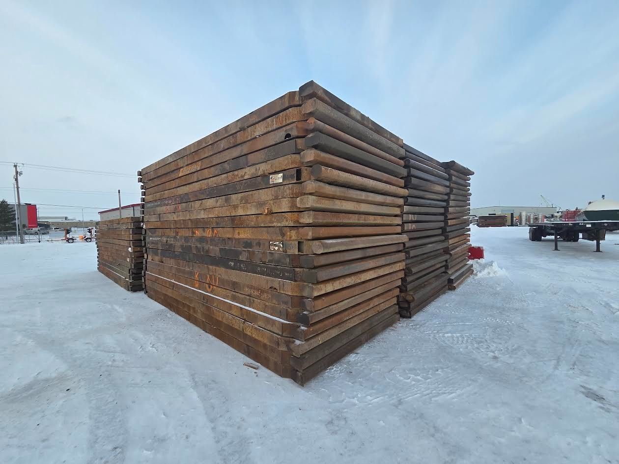 Oilfield Construction Rig Mats, 20' x 96" capacity, Grade B, steel frame - Image 3