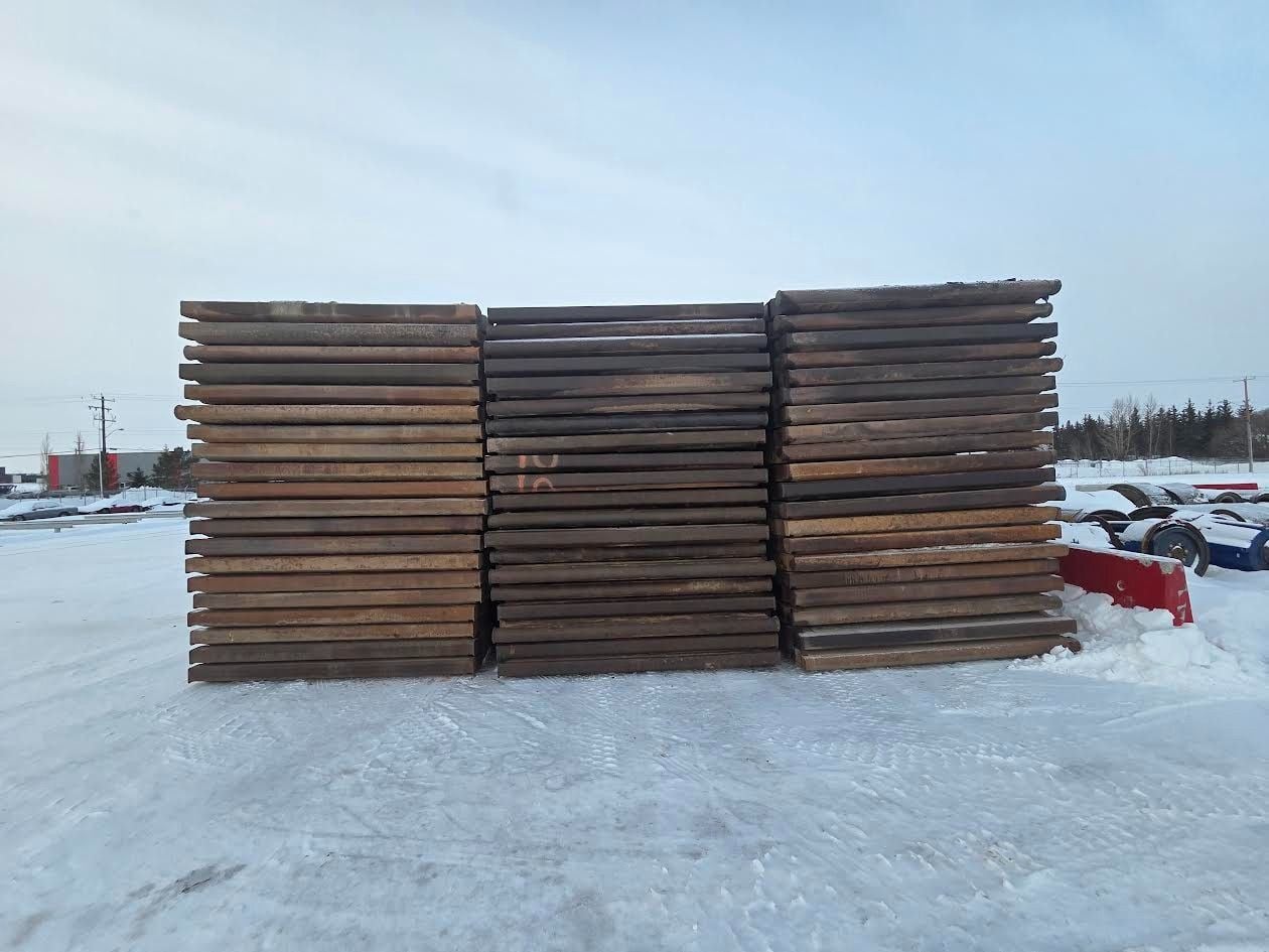 Oilfield Construction Rig Mats, 20' x 96" capacity, Grade B, steel frame - Image 4