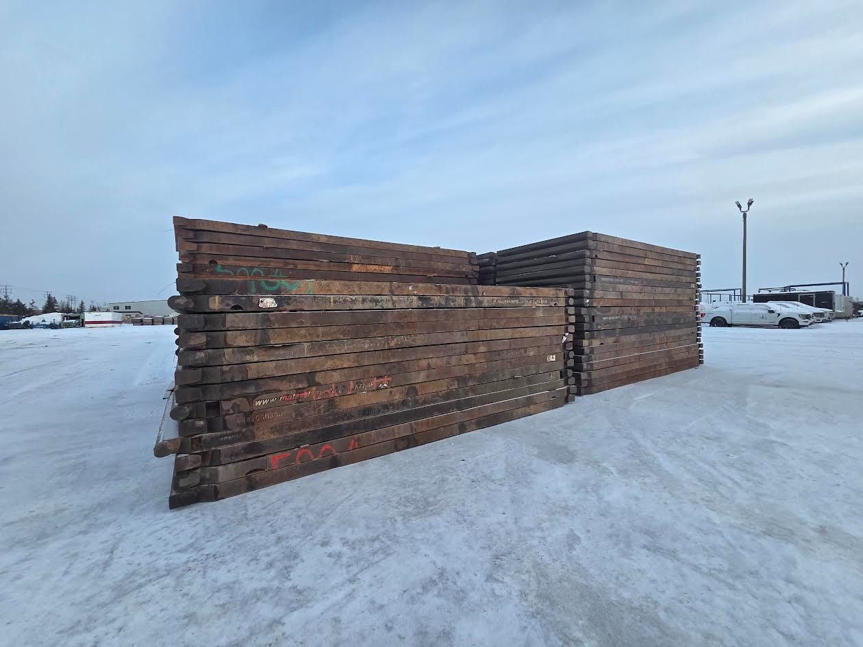 Oilfield Construction Rig Mats, 20' x 96" capacity, Grade B, steel frame - Image 5