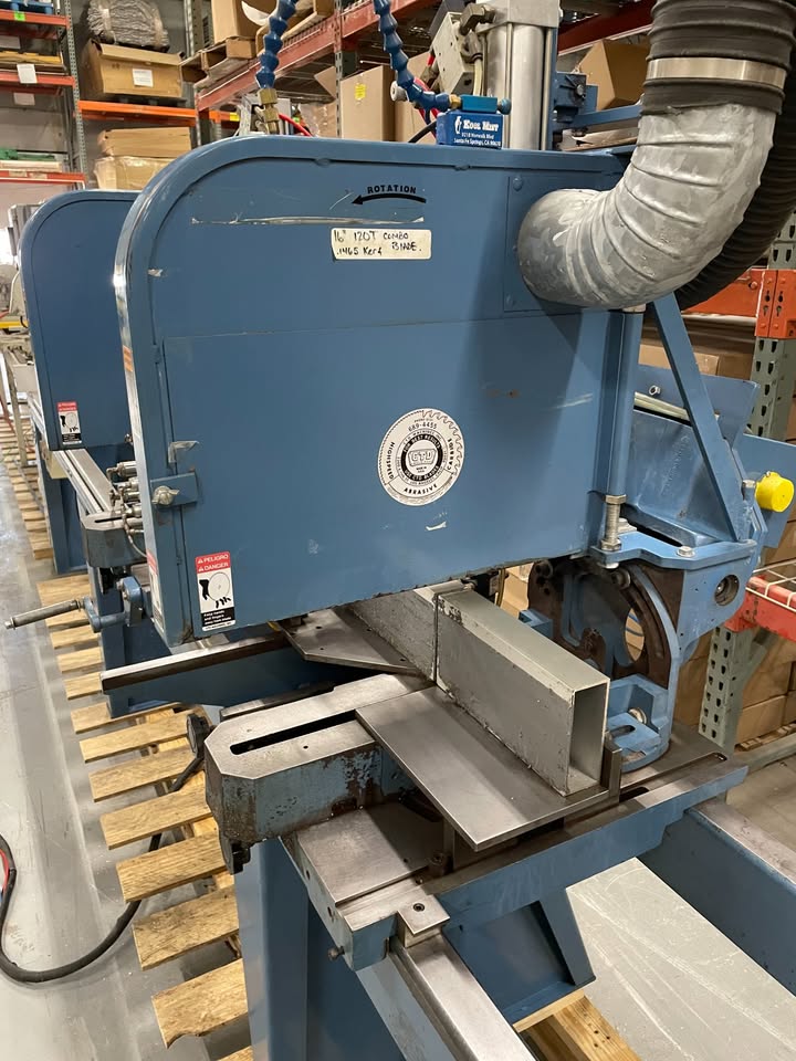 16" CTD #CDM60, Compound Double End Miter Saw, 2800 RPM, dual 3 HP, 4" x 10-1/2" capacity, 1" arbor - Image 3