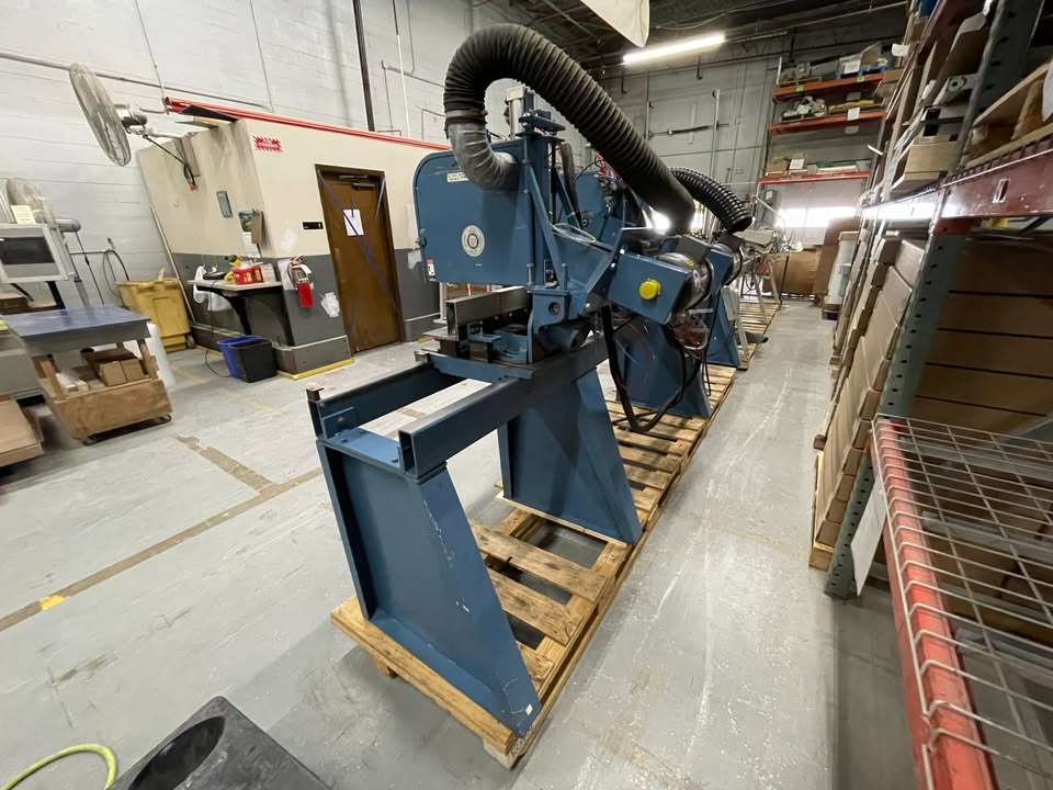 16" CTD #CDM60, Compound Double End Miter Saw, 2800 RPM, dual 3 HP, 4" x 10-1/2" capacity, 1" arbor - Image 5