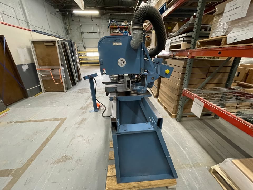 16" CTD #CDM60, Compound Double End Miter Saw, 2800 RPM, dual 3 HP, 4" x 10-1/2" capacity, 1" arbor - Image 6