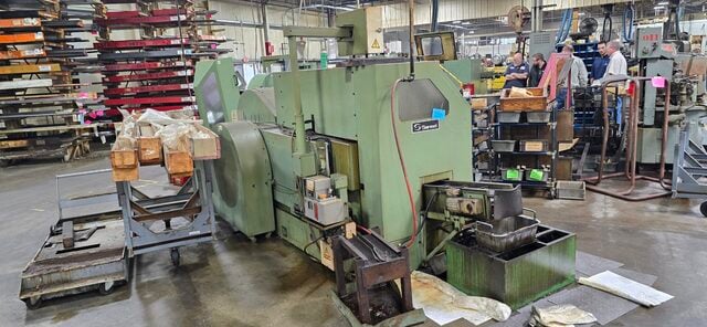 1/2" x 1.97" Sanmei #THI-12AL, Horiz Thread Roller, 4.7" blank, 50 PPM, 2012 - Image 8
