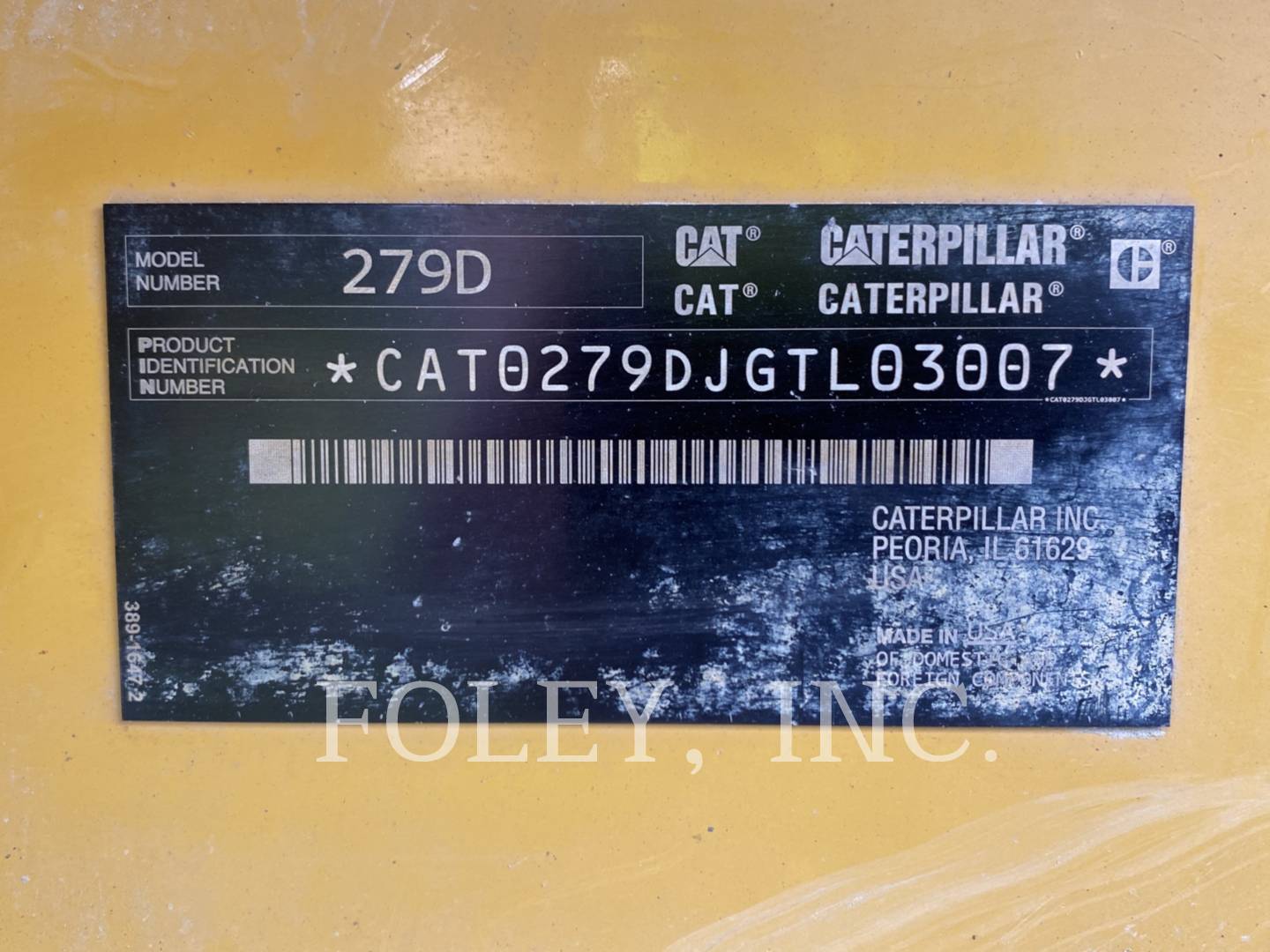 Caterpillar 279D, Track Loader, 5152 hours, S/N: GTL03007, 2016 - Image 6