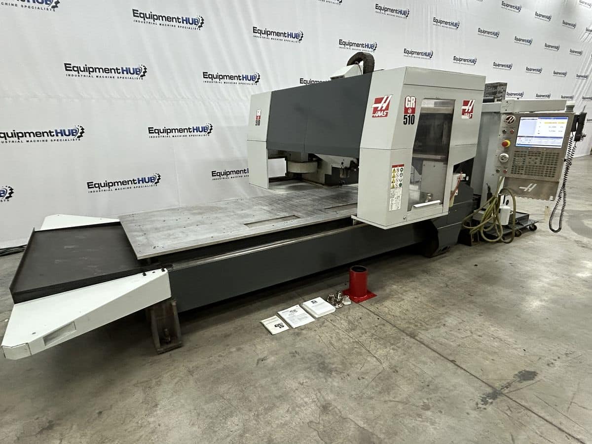 Haas #GR-510, CNC gantry router, 121" X, 61" Y, 11" Z, 8100 RPM, 15 HP, 121" x 53" table, 2017 - Image 1