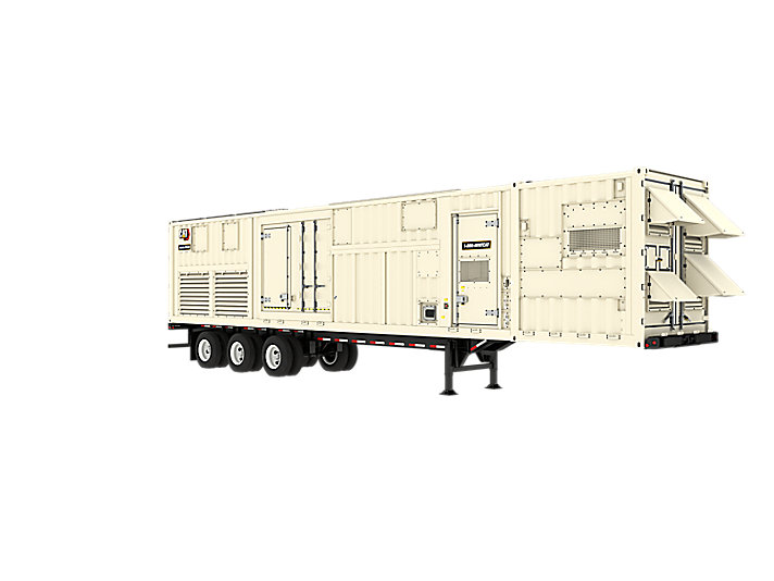 2000 KW Caterpillar #XQ2280, diesel generator set, 277/480 Volts, 502 hours, trailer-mounted, 1800 RPM, CAT - Image 1
