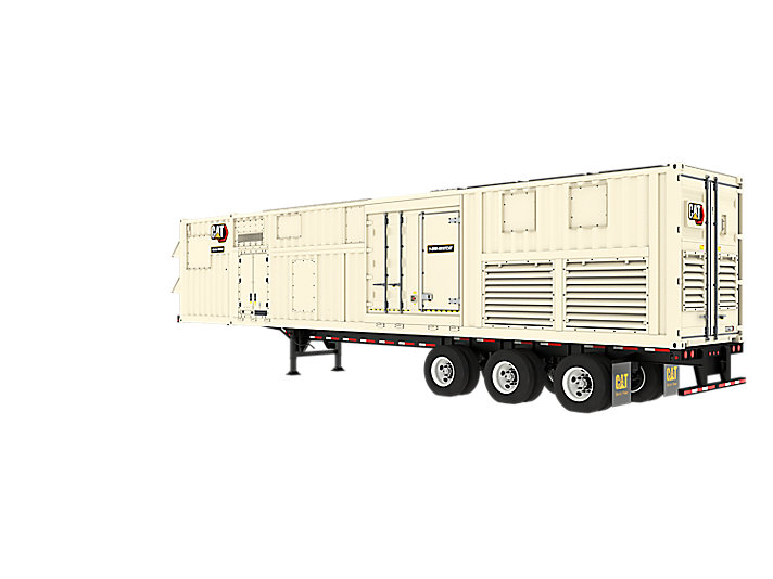 2000 KW Caterpillar #XQ2280, diesel generator set, 277/480 Volts, 502 hours, trailer-mounted, 1800 RPM, CAT - Image 3