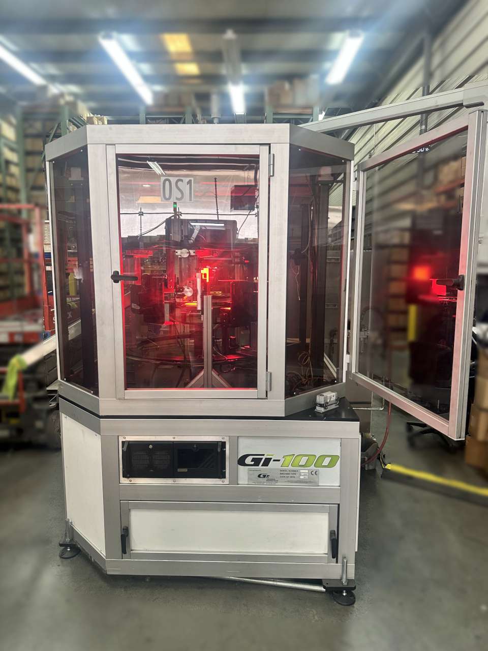 General Inspection #GI-100, Vision Sorting Machine, 600 PPM, 3 camera, 40mm diameter x 150 L parts max - Image 2