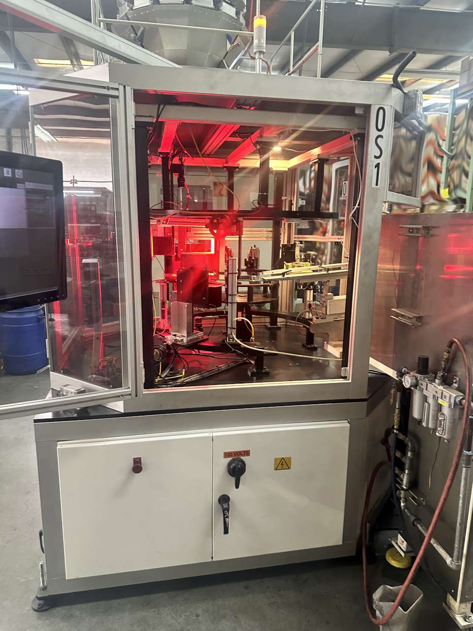 General Inspection #GI-100, Vision Sorting Machine, 600 PPM, 3 camera, 40mm diameter x 150 L parts max - Image 6