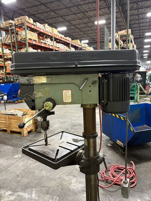 1" Jet #JDP-20MF, Floor Drill Press, 20.5" Sw, 1.5 HP, 1994 - Image 4