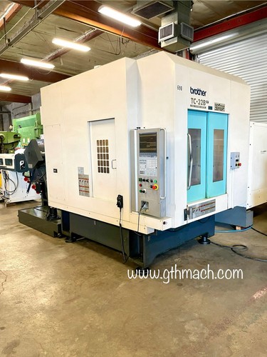Brother #TC-32B-QT, CNC Tapping Center, 21.7" x 15.7" x 16.3" travel, 26 tool, 10 HP, 16000 RPM, 230 V., thru - Image 1