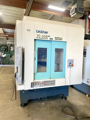 Brother #TC-32B-QT, CNC Tapping Center, 21.7" x 15.7" x 16.3" travel, 26 tool, 10 HP, 16000 RPM, 230 V., thru - Image 10
