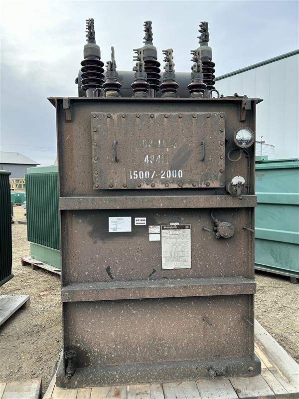 1500 KVA 25000 Delta Primary, 480Y Secondary, Station - Image 2