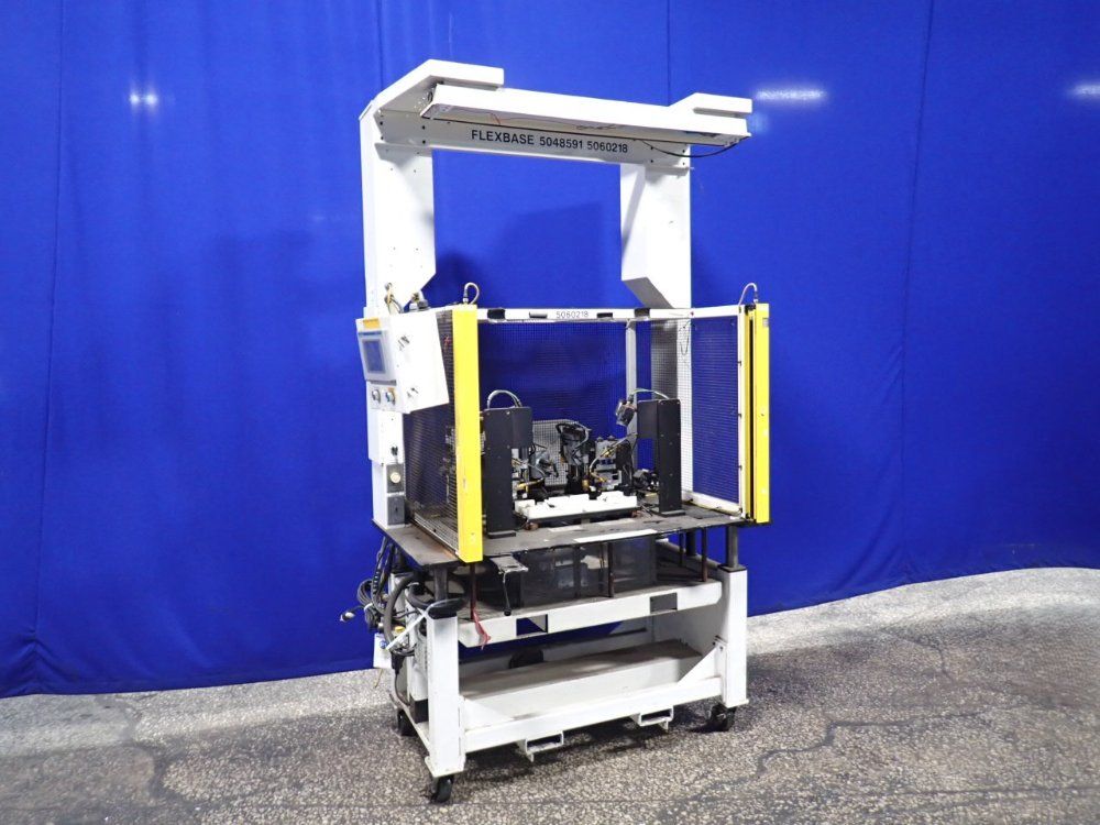 Proficient Machine & Tool #Flex-Base, Assembly Station, w/Allen-Bradley Panelview Plus 700, 4-Wheel, 16 Amps - Image 1