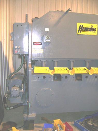 1/2" x 6' Hercules, hydraulic, 6 hold downs, 30 HP, foot pedal, #76818 - Image 2