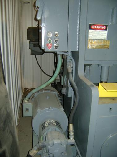 1/2" x 6' Hercules, hydraulic, 6 hold downs, 30 HP, foot pedal, #76818 - Image 5