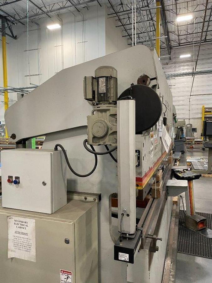 175 Ton, Accurpress #717514, CNC press brake, 14' overall, 148" between housing, 8" stroke, 10" throat, 14" - Image 8