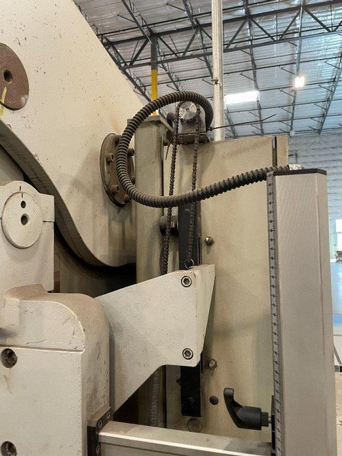 175 Ton, Accurpress #717514, CNC press brake, 14' overall, 148" between housing, 8" stroke, 10" throat, 14" - Image 9