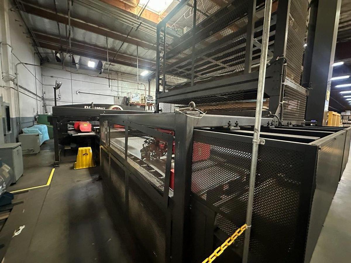 Amada #ASR-48-CR, 6-shelf tower load for tur - Image 2