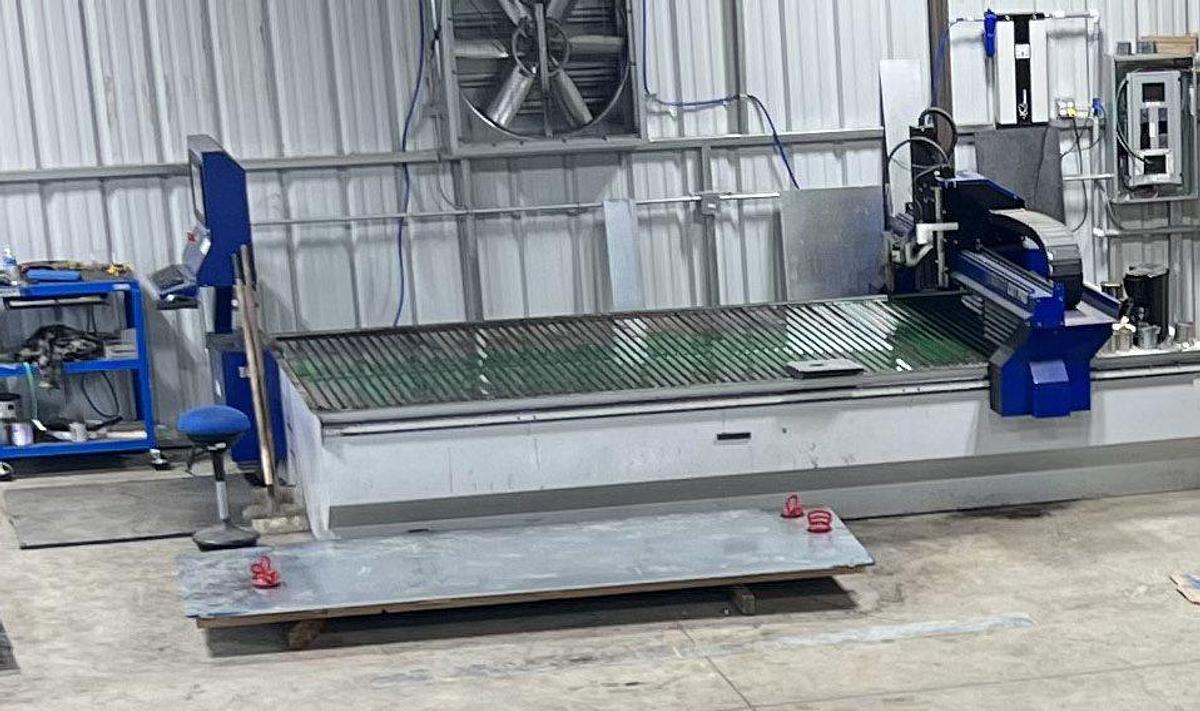 Machitech, CNC Plasma Cutter, 6' x 12' table, Hypertherm Powermax 125 Power Supply, 2021 - Image 2