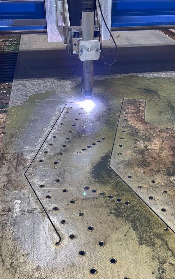 Machitech, CNC Plasma Cutter, 6' x 12' table, Hypertherm Powermax 125 Power Supply, 2021 - Image 3