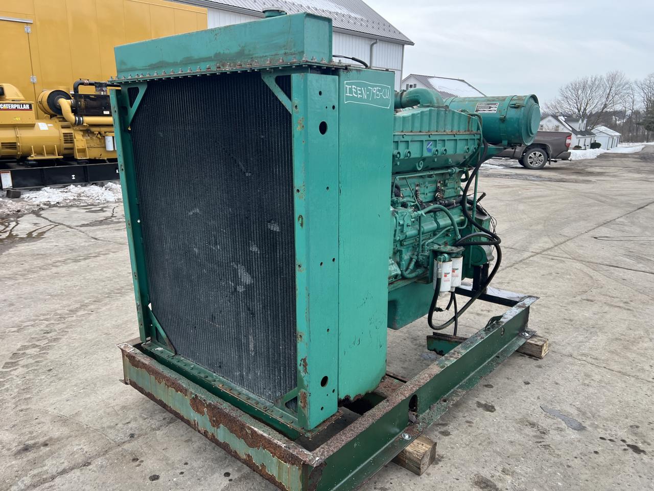 600 HP Cummins #NTA-855-65, Generator Engine W/ Cooling Package, 1800 RPM, 2001 - Image 1