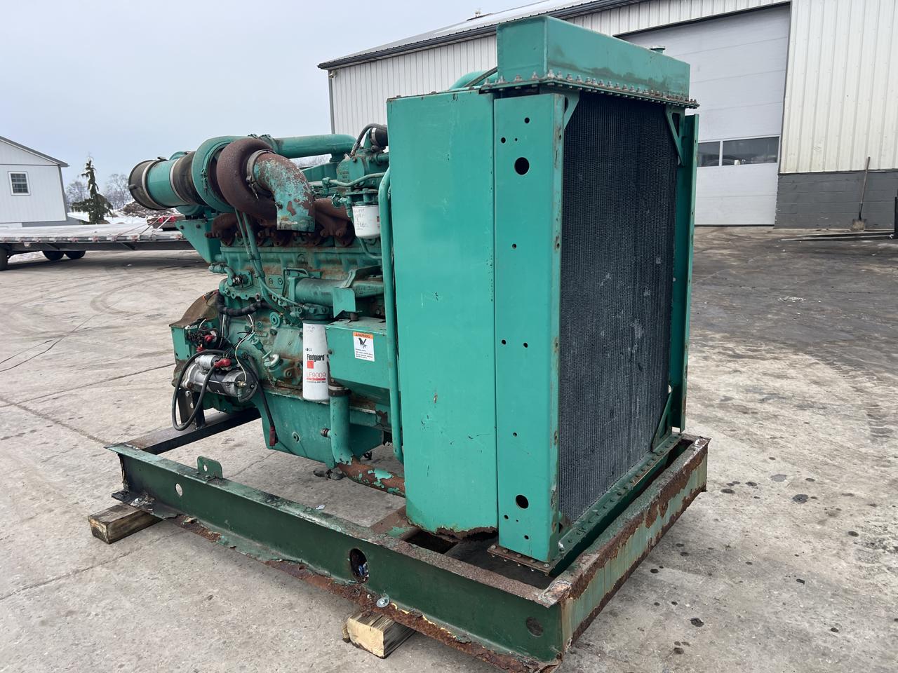 600 HP Cummins #NTA-855-65, Generator Engine W/ Cooling Package, 1800 RPM, 2001 - Image 3