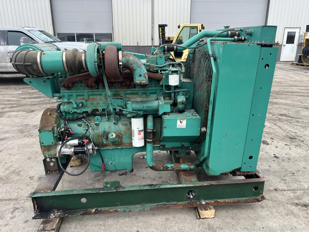 600 HP Cummins #NTA-855-65, Generator Engine W/ Cooling Package, 1800 RPM, 2001 - Image 4