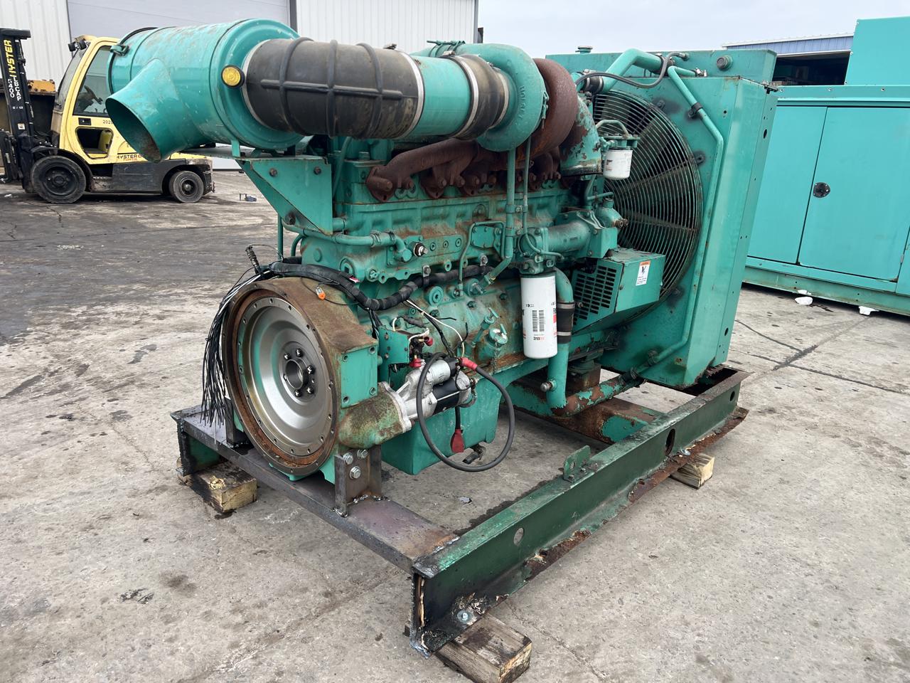 600 HP Cummins #NTA-855-65, Generator Engine W/ Cooling Package, 1800 RPM, 2001 - Image 5