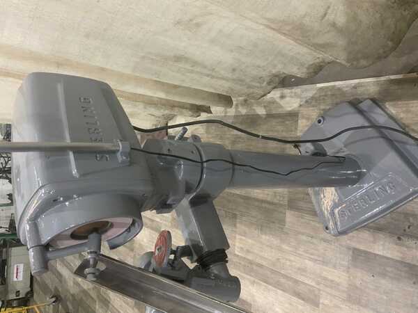 1/8" to 2-1/2" Sterling #DG, Drill Grinder w/ Stand, 24" drill length, 6" x 1" grinding wheel, 1/2 HP, 3450 - Image 3