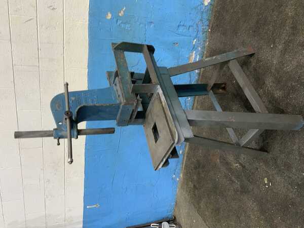 2 Ton, Sheldon #2, Arbor Press, 1-1/2" ram, 9-1/4" ram travel, 5 -1/2" throat depth - Image 6