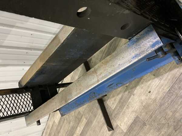 55 Ton, OTC, Hydraulic H-Frame Press, 15" open height, 32" between housings, 6-1/4" stroke, 3" cylinder rod - Image 5