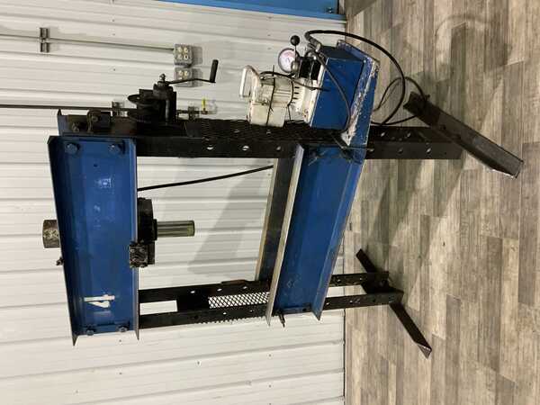 55 Ton, OTC, Hydraulic H-Frame Press, 15" open height, 32" between housings, 6-1/4" stroke, 3" cylinder rod - Image 7