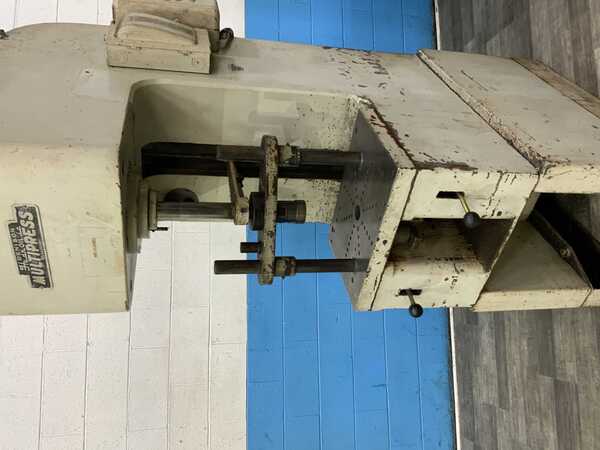 10 Ton, Denison, Hydraulic C Frame Press, 16" x 21.5" bed, 24" open height, 12" stroke, 12" throat depth, 2" - Image 2