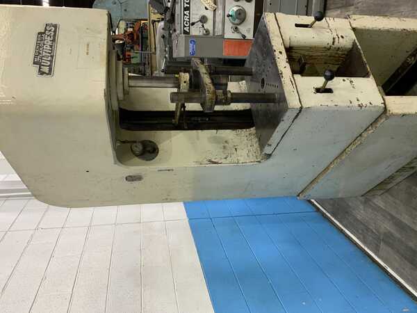 10 Ton, Denison, Hydraulic C Frame Press, 16" x 21.5" bed, 24" open height, 12" stroke, 12" throat depth, 2" - Image 3