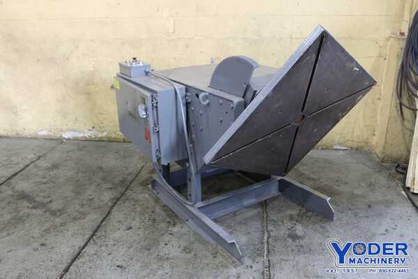 4500 lb. Aronson #HD45B-3, Welding Positioner, 36" x 36" table, 1 HP - Image 5