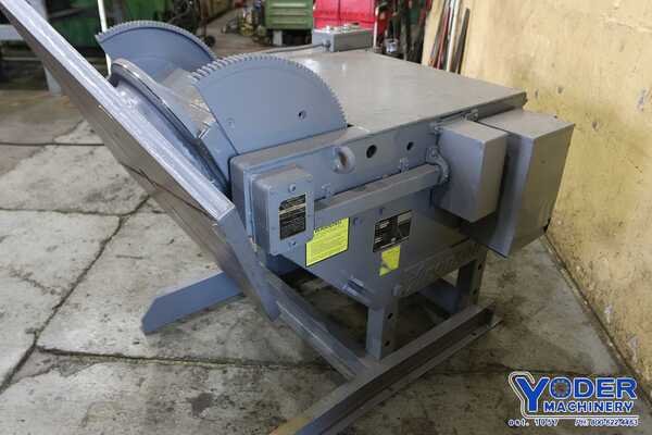 4500 lb. Aronson #HD45B-3, Welding Positioner, 36" x 36" table, 1 HP - Image 10
